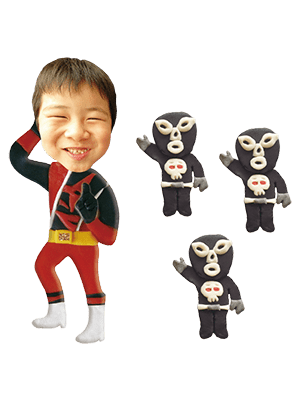 ヒーロー赤