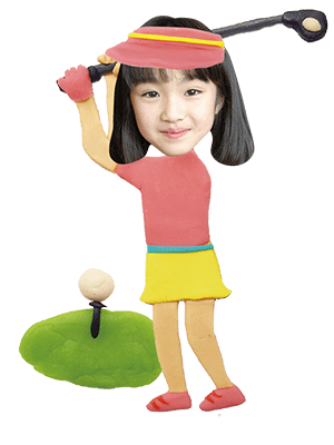 プロゴルファー女子