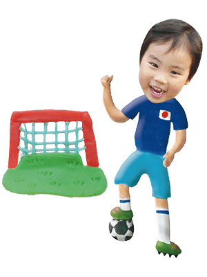 サッカー選手01