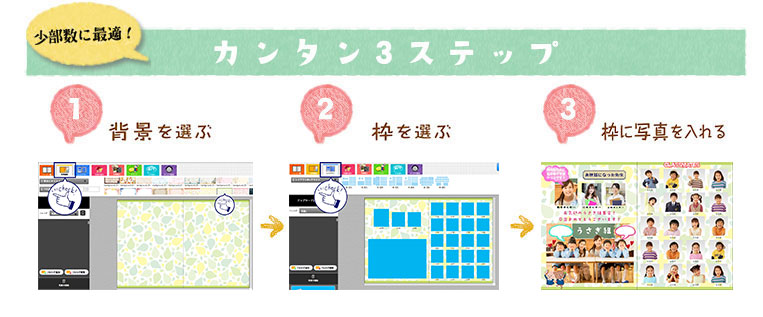 カンタン3ステップ！