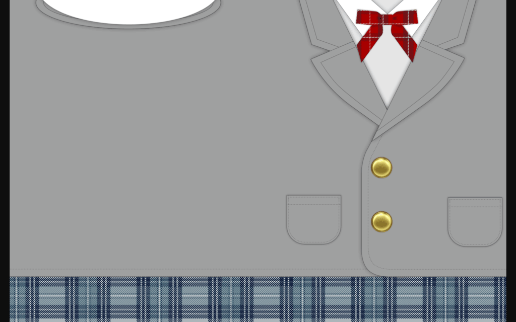 卒園アルバム 制服表紙